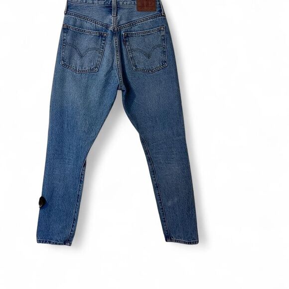 Levi's 501 100% Cotton Skinny Blue Jeans - Picture 4 of 8